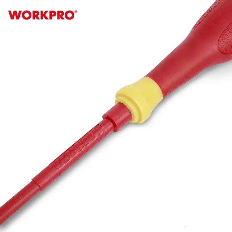 WORKPRO 1000V 5.5X150MM VDE Insulated Slotted Screwdriver