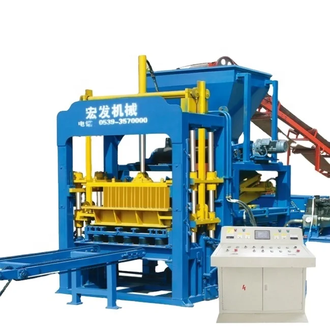 QT4-15C automatic making machine brick/popular selling cement brick machine/brick machinery