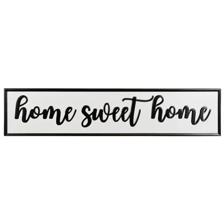 
Farmhouse Wall Enamel Wall Art For Home Decoration 