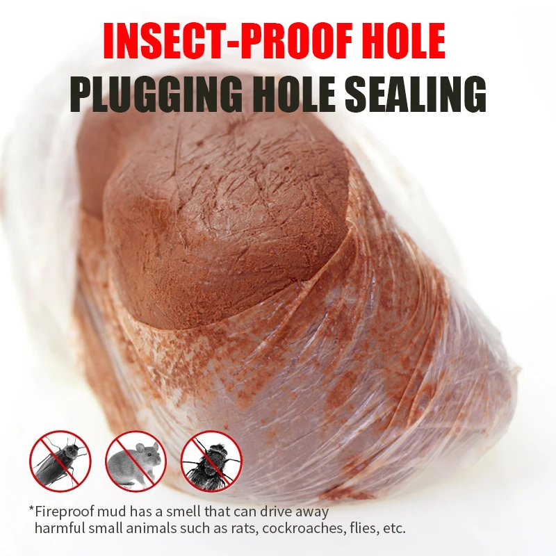 Wholesale Organic Flexible Fireproof Plugging Material Wire and Cable Plugging Fireproof Mud