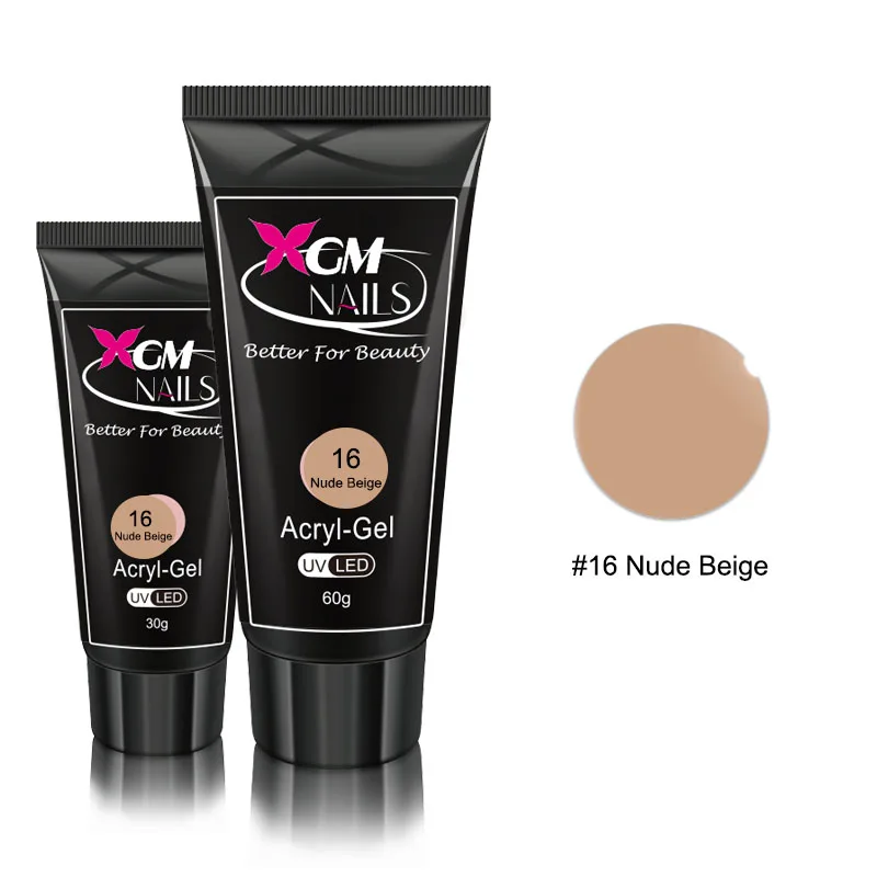 XGM NAILS 30ML Acrylic Poly Nail Gel Private Label Gel Polish Nail Supplies Salon Private Label Polygels