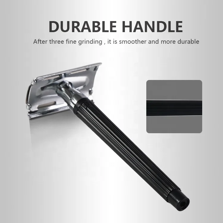 High Quality Adjustable Steel Safety Shaver Modern Design Double Edge Metal Safety Shaving Razor In Pakistan