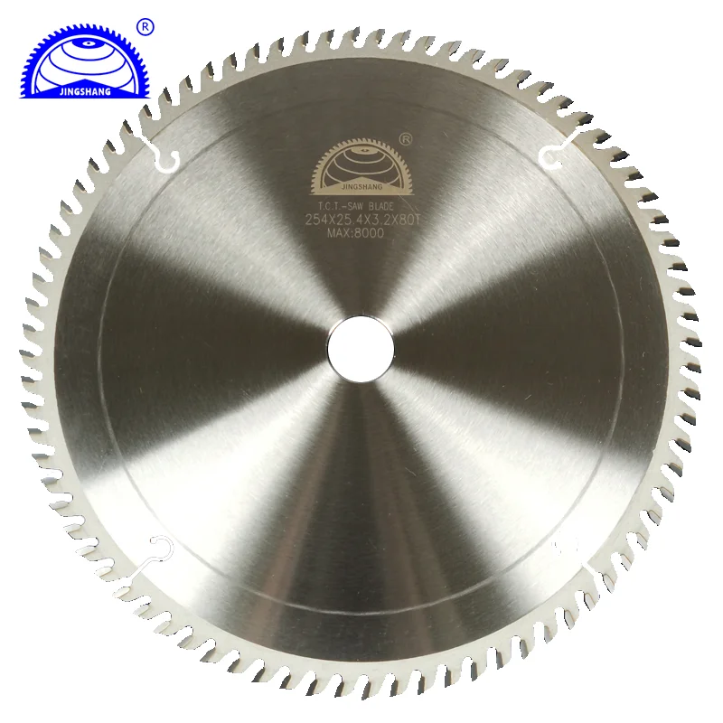 Wood working carbide 10 inch 80T Circular Saw Blade for Cutting MDF Chipboard