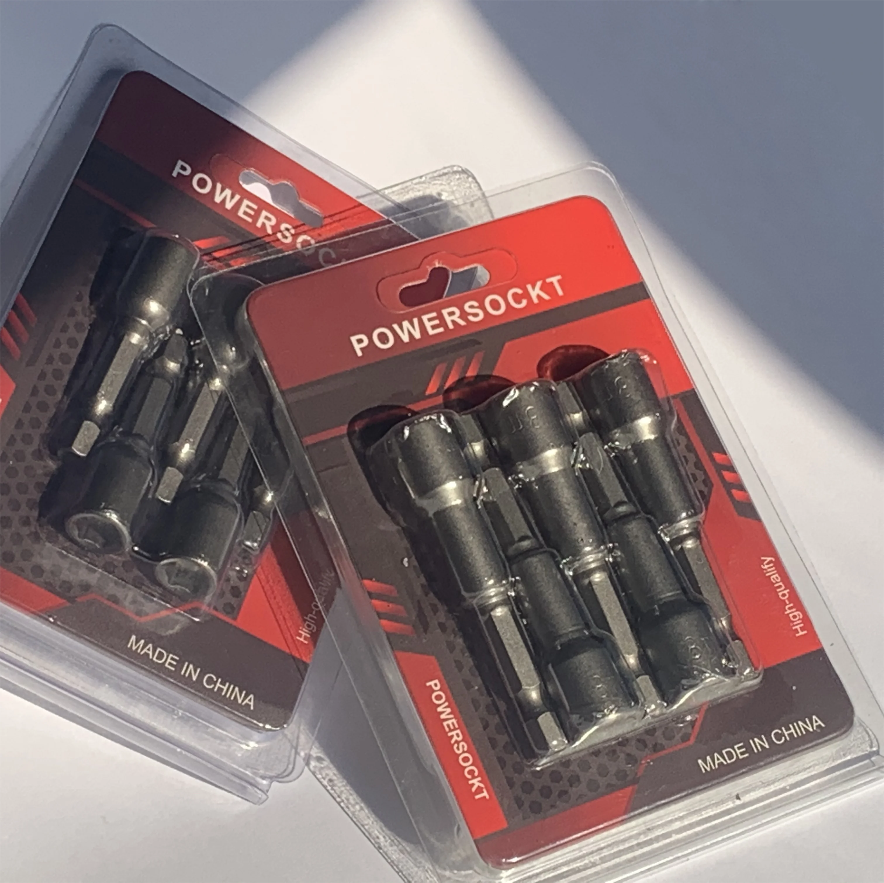 Hex Impact Magnetic Nutsetter Screwdriver Socket Driver Bit Set Nut Setter For Drill