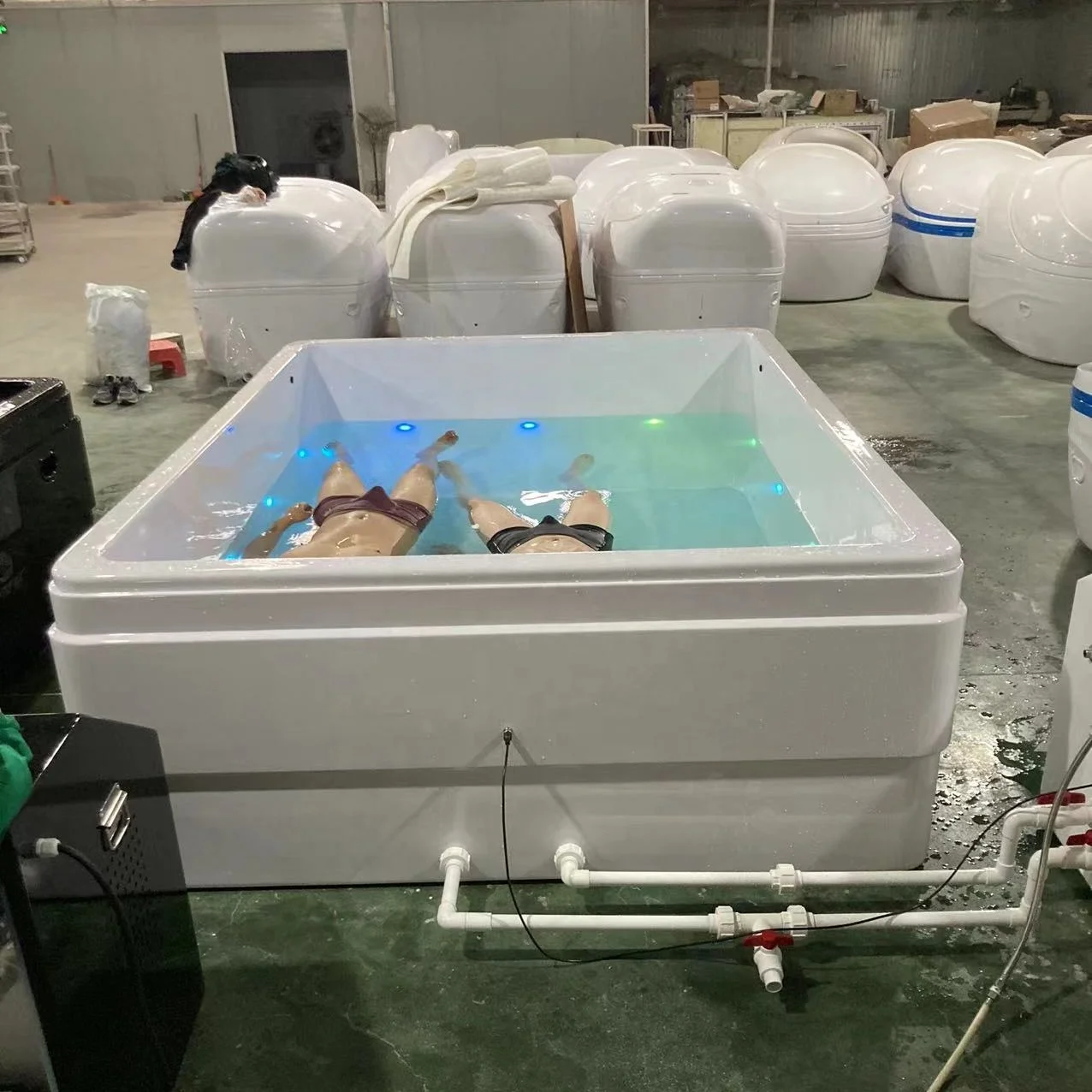 Large Salt Water Floatation Therapy Tank zero-gravity  Massage SPA Pod Reducing Stress sensory deprivation tank pod spa capsule