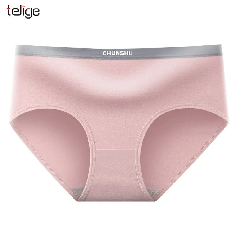 Factory Supply Teenage Cotton Mid-rise Panty for Young Girl Comfort Anti-Bacterial Physiological Underpants Girls Panties