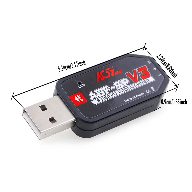 SPV3 USB идентификация программирование и Aetting карта для цифрового сервопривода рулевого механизма