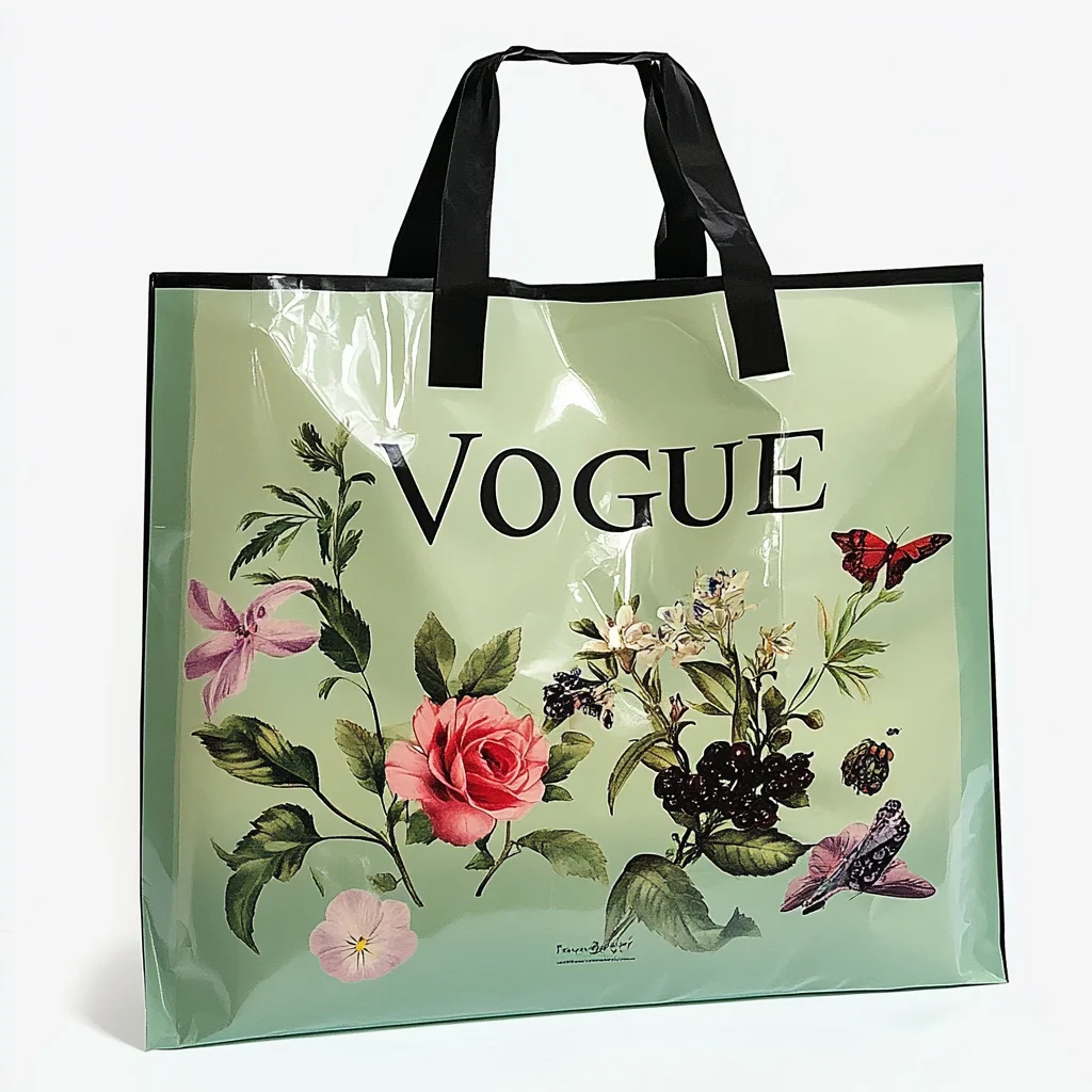 Polypropylene tote bags eco friendly waterproof pp woven shopping bag recyclable laminated pp woven tote bag