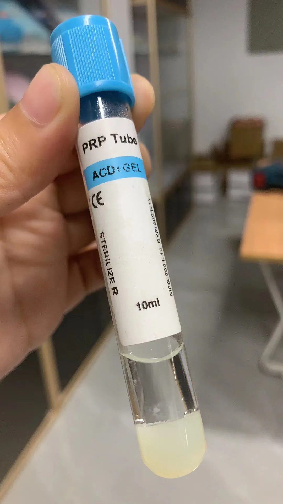 IKEME 10ml 15ml Platelet Rich Plasma Separation Prp Tube Plasma rico en plaquetas Platelet Rich Plasma Prp Tubes With Acd Gel