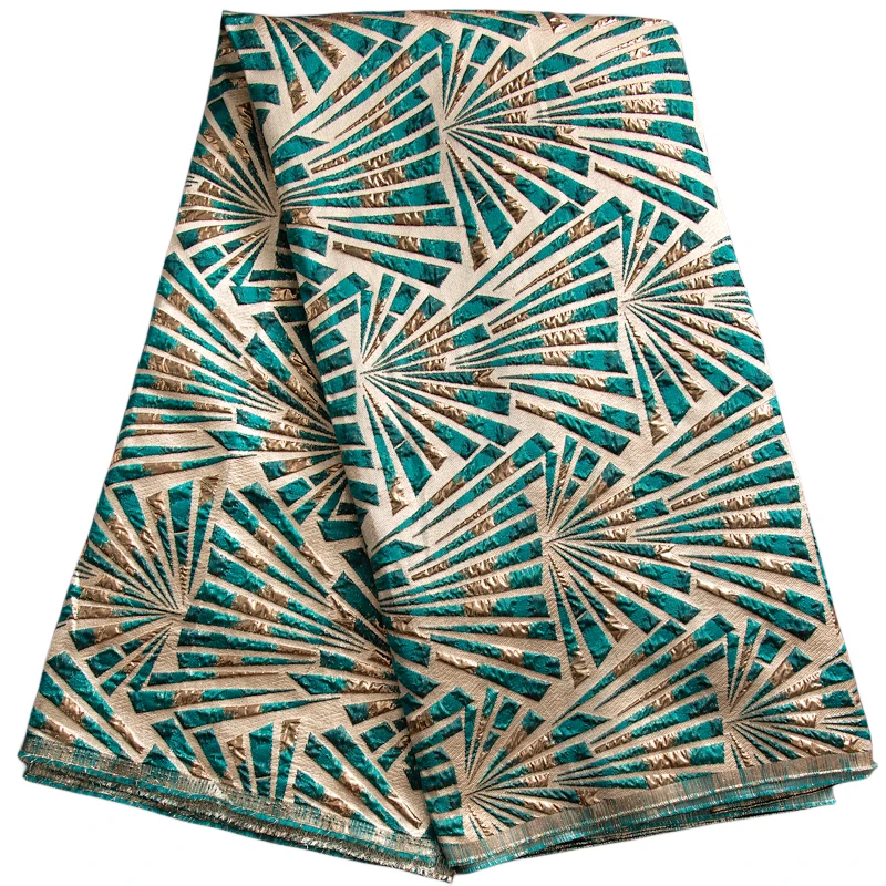 3503 High Quality African Brocade Lace Fabric 2023 Elegant Newly French Mesh Gild Jacquard Lace Fabric for Women Party Dresses