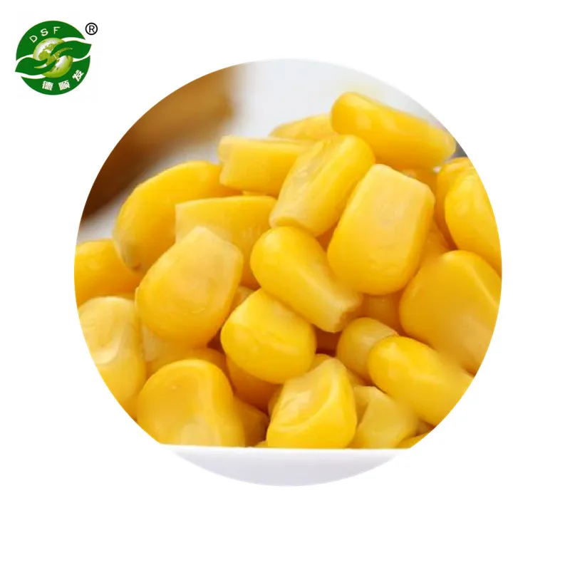 HACCP Chinese Frozen Sweet Corn Kernels Frozen Wholesale Vegetables Canned Sweet Corn