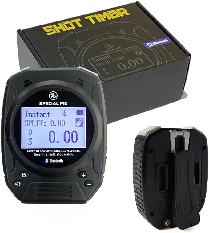 Electronic Shooting Timer With Sensor Buzzer Hunter Training Shooting Timer Speed Measurement for Hunting Sports