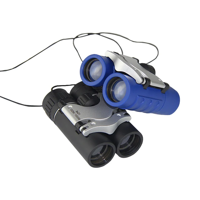 Mini Size 8x21 Kids Binoculars with Professional Optical Lenses Outdoor Telescope Gift