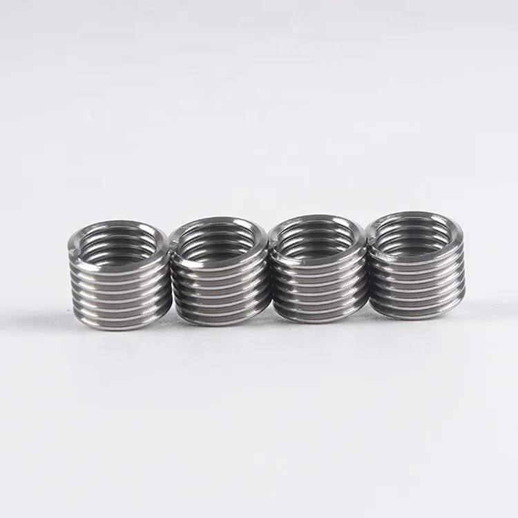 Wire threaded insert screw fasteners coils thread insert 8-32  1/4-20 M8 factory direct