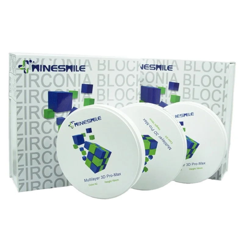 Professional Manufacture Translucent Multilayer Zirconia Dental Block