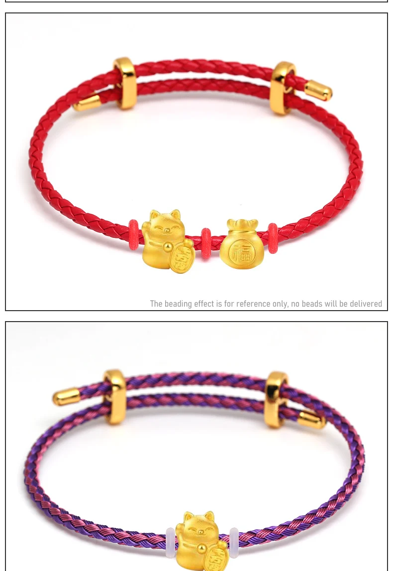 X D MB 098  Adjustable bracelet rope men and women hand rope beaded leather rope steel wire Hand Strap