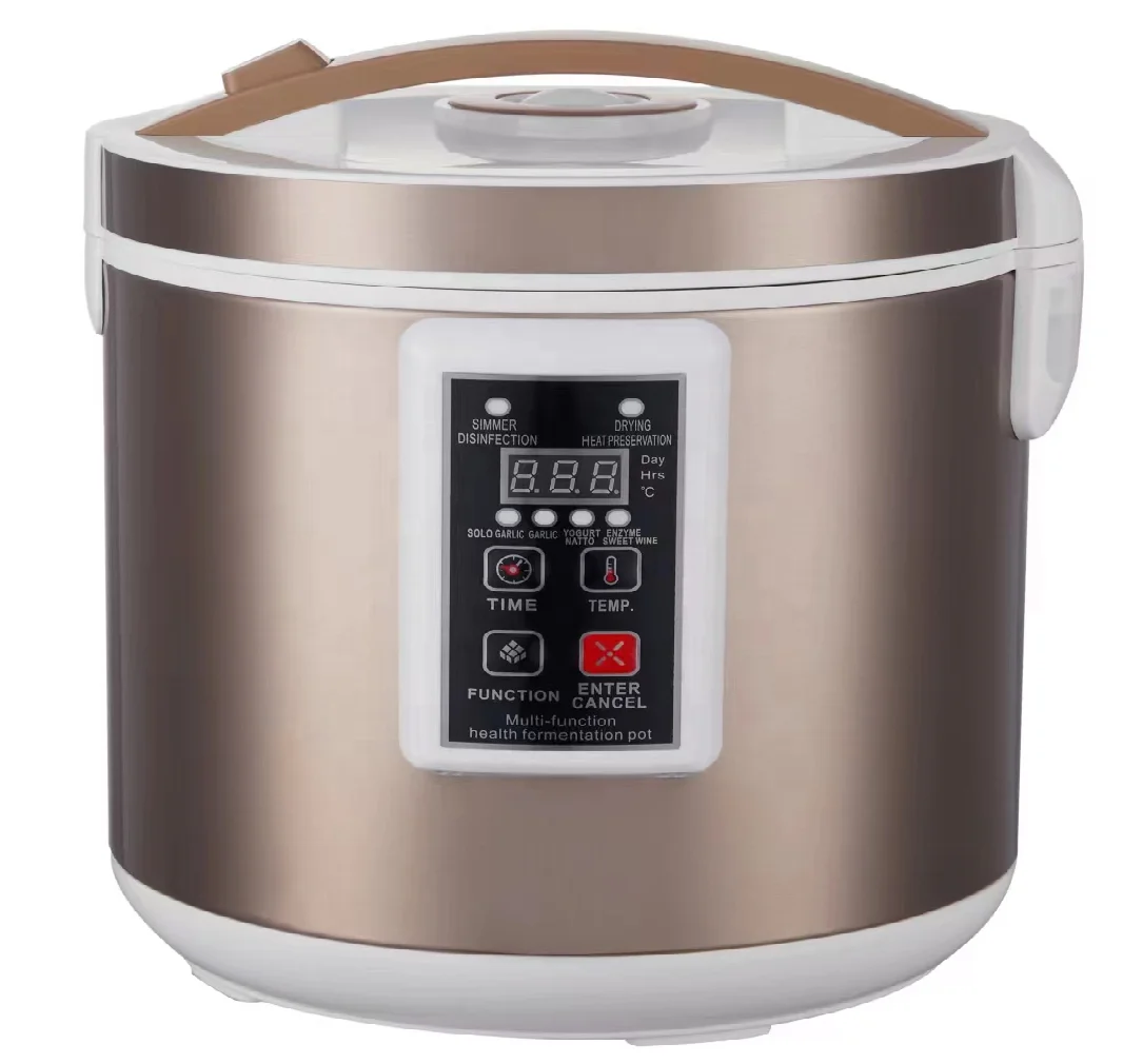 2024  Portable black garlic machine for sale Fermentation box pot 5L Homuse black garlic fermenter oven aged Wholesale