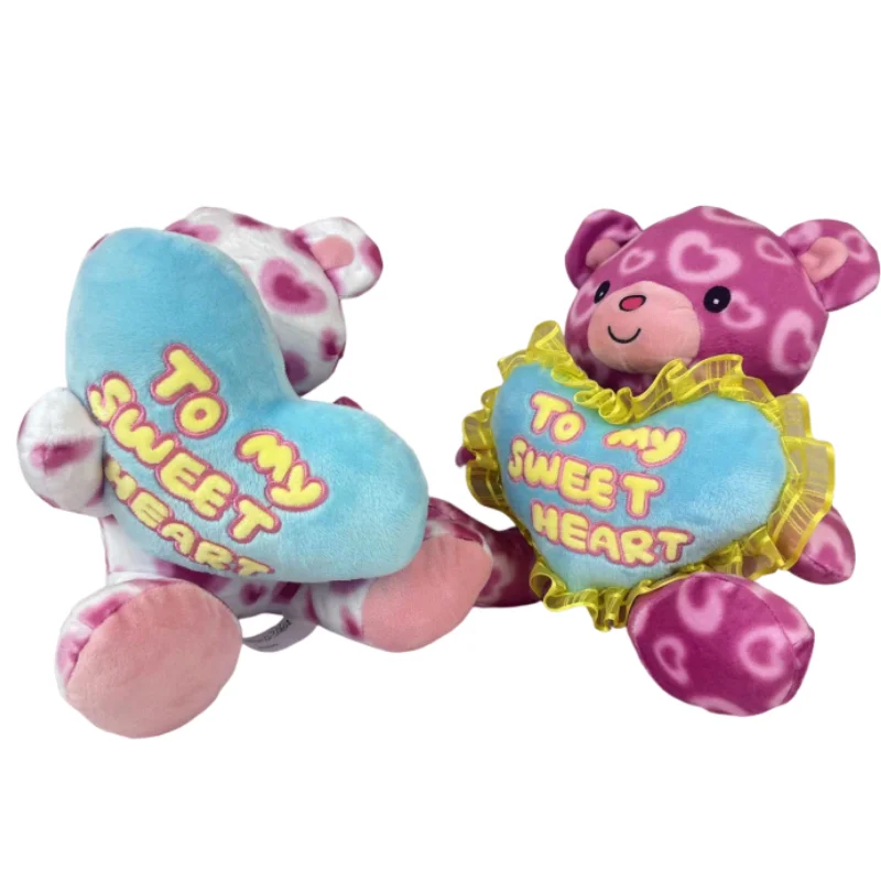 New design valentines teddy bear with heart TO MY SWEET HEART hot items valentines day gift teddy bears wholesale
