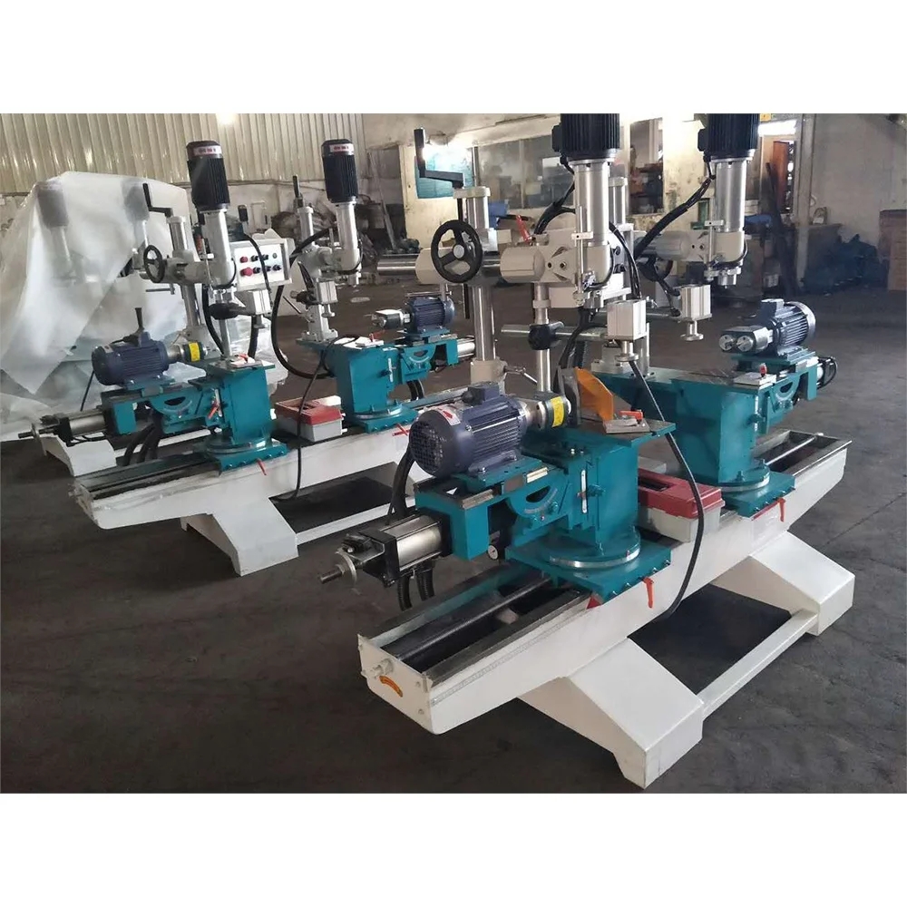Manufacturer of Wood Boring machine Double Ends Vertical Horizontal Wood Boring Machine for Timber