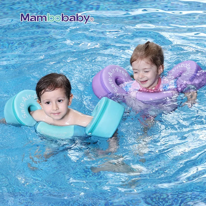 2020 Hot Sale Non- Inflatable Swim Ring Baby Float for Swimming Pool Time Air Free Swimming Portable Life Jacket Kiddie Floaty