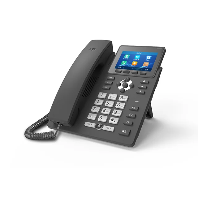 Wi-Fi SIP телефон для бизнес-отеля VOIP телефон 2,4 г 5,8 Г беспроводной телефон 6 sip линии ip для домашнего офиса Поддержка POE