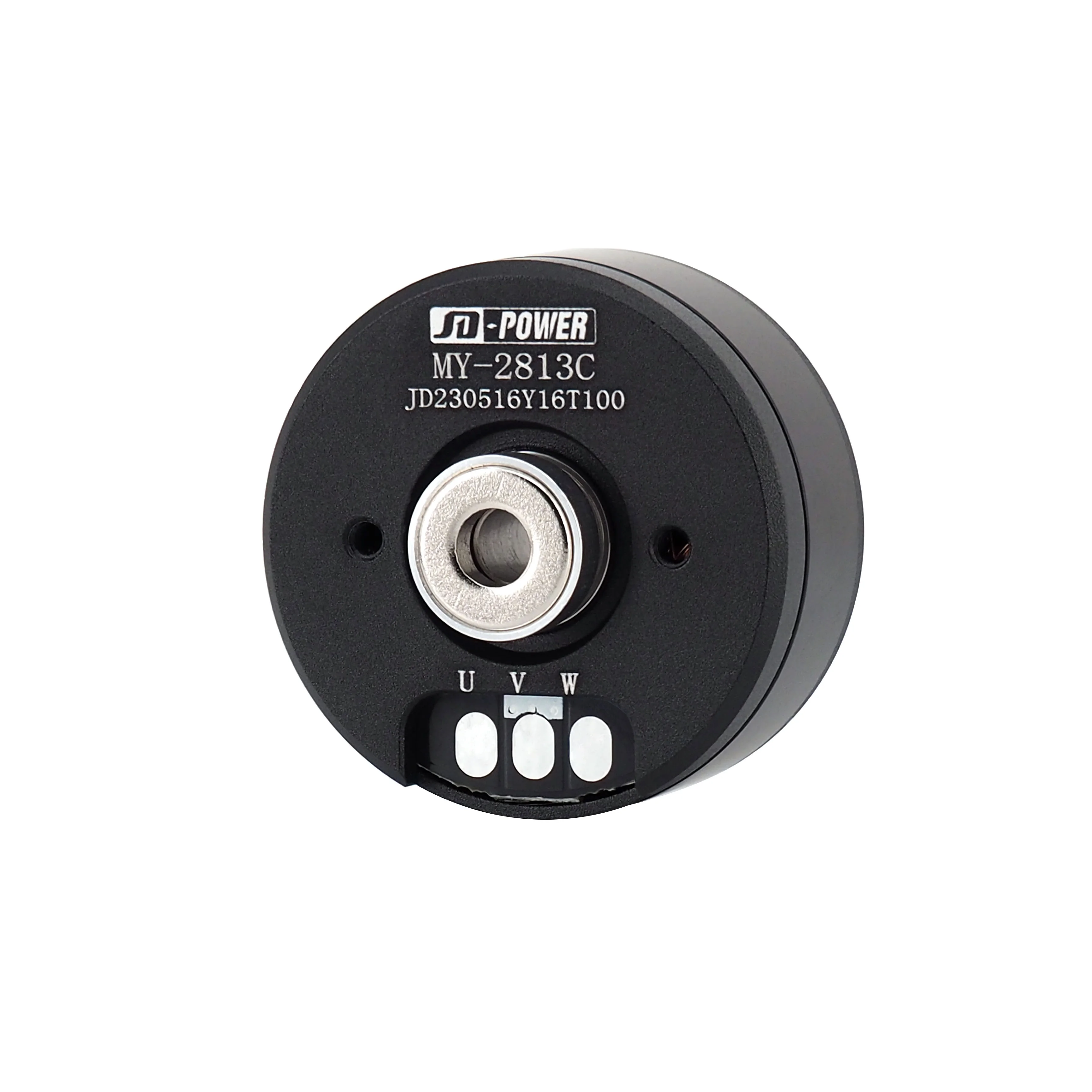 JD power high quality MY-2813C 2204 dc electric 12v 24v flat hollow shaft gimbal bldc motor with encoder magnet for camera