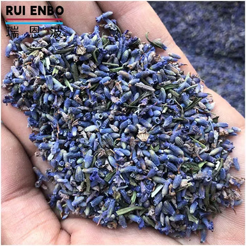 Organic Bulk Loose Green Tea with Fresh jasmine Flavor Dried Lavender Buds and Lavender Flowers Steamed Lavender Tea