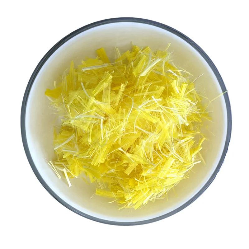 Hybrid Aramid fiber and Polyolefin fiber in Asphalt mix concrete for reinforcement Sample free