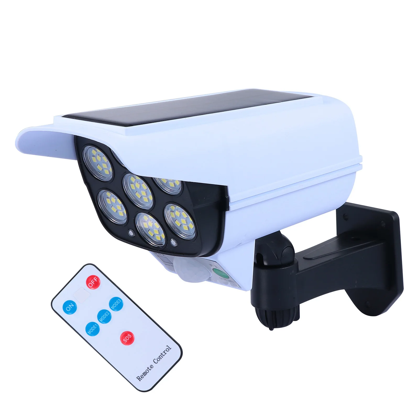 Best Sale Outdoor Security Dummy Street Light Solar Power Wireless Solar Flood Light CCTV Dummy Camera