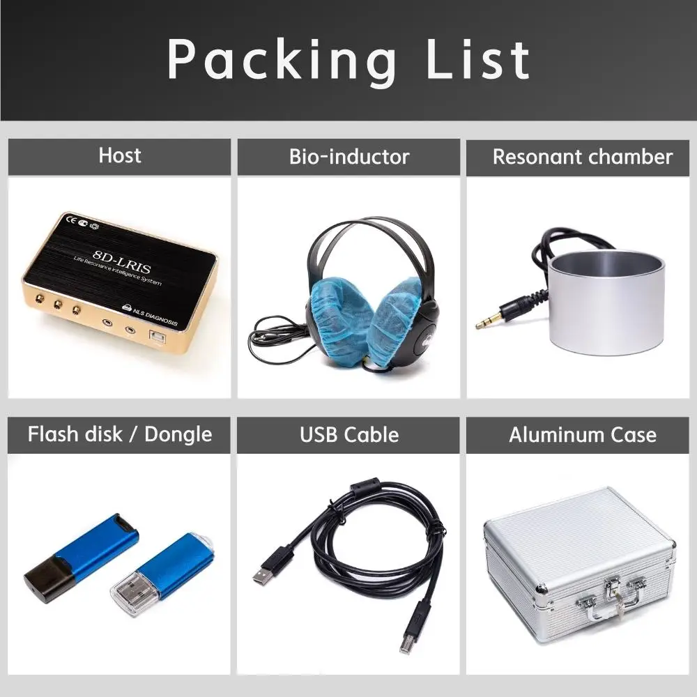 8D NLS Health Diagnostic with Physical Frequency Magnetic Therapy Equipment 2024