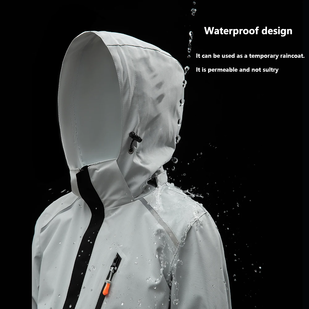 3 IN 1 Winter Wear Assault Jacket Coats White Shell Fabric Hoodiecket Boy down Jacket Puffer with Nylon Pattern Standard Print