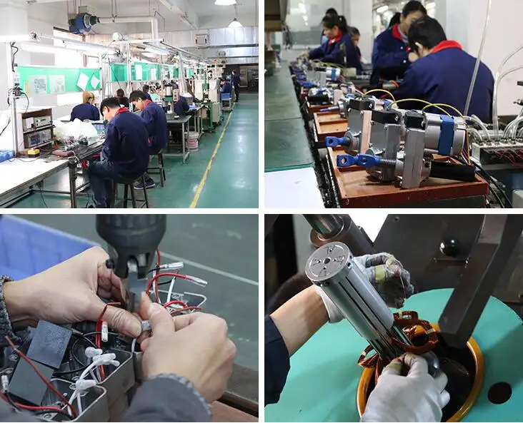 12v 24v dc brush motor electric linear actuator solar tracker window opener car boat home appliance lifting table automatic