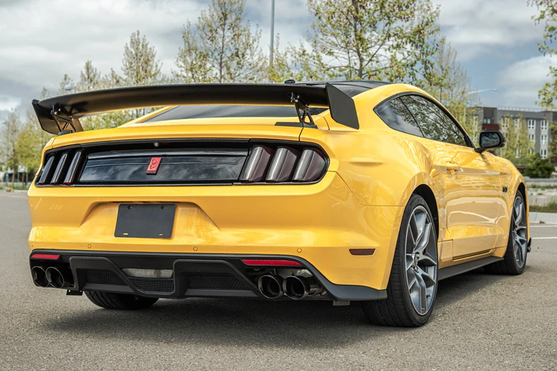 Customization Shelby GT500 Track Pack Wing Carbon Fiber Rear Wing for Ford Mustang 2015-2021