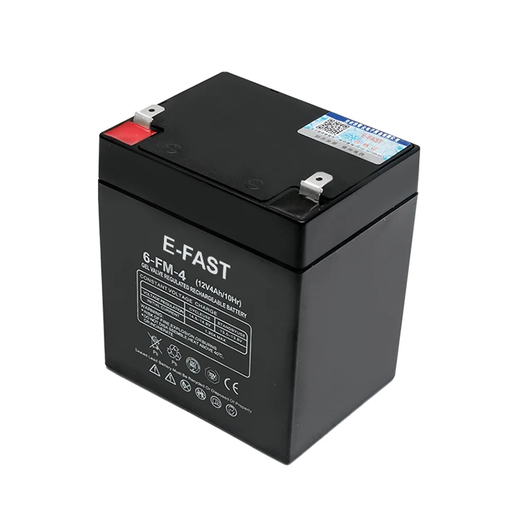 E-FAST ET4-12 12V 4AH Solar Battery Deep Cycle AGM GEL 12v 4ah lead acid battery