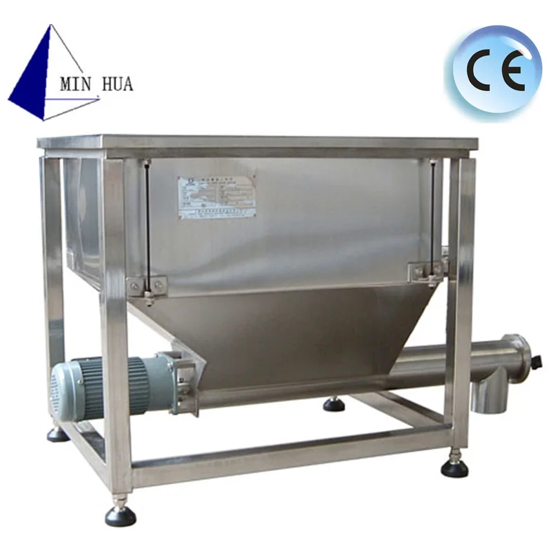 Factory wholesale  high-quality industrial conical stainless steel hopper with vibration feeder
