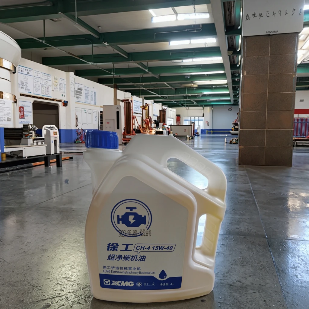 CH-4 15W-40 Ultra Clean Diesel Engine Oil Optimal Performance for Construction Equipment and Machinery Parts Available in 4L