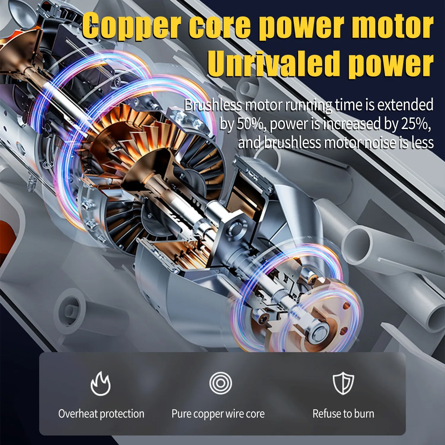 Wireless High Pressure Car Washer Gun Battery Operated Portable Cordless Car Wash Machine for Auto Home Cleaning