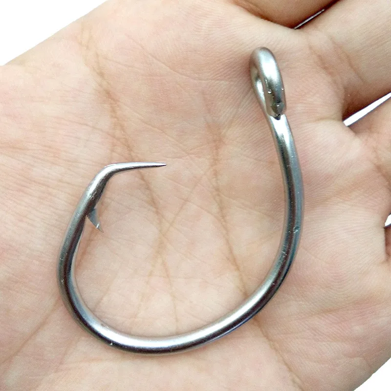 39960 Stainless Steel Fishing Hook Tuna Circle Bait Fishing Hook Big Game Bait Fishook