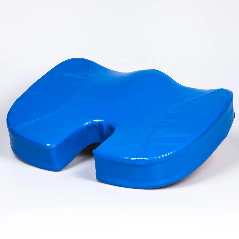 Customized U Shape Memory Foam Seat Cushion coccyx seat pad for Car Seat office chair driver wheel chair with PU Waterproof