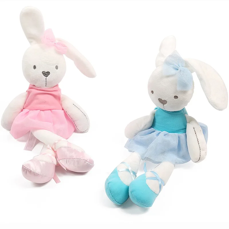 
2020 Cute Rabbit Doll Baby Soft Plush Toys For Children Bunny Sleeping Toys For Infants 