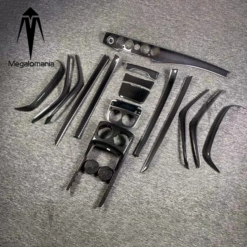Carbon Fiber Interior For Mercedes Benz GLE450 GLE350 GLE400 GLE320 GLE63 GLE43 GLE53 W292W236 Replace Carbon Fiber Car Interior