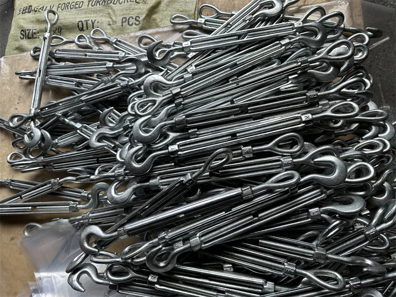 U. S. Type Turnbuckle Drop Forged Galvanized Turnbuckle Eye & Jaw