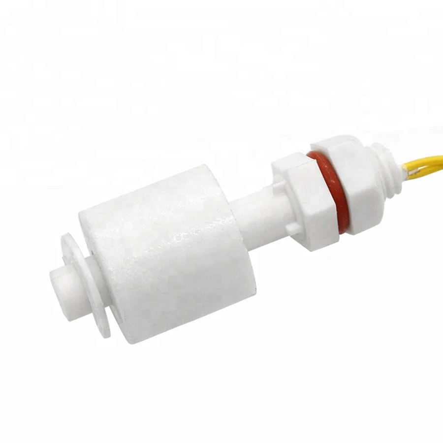 Пластиковый вертикальный поплавковый выключатель уровня с полипропиленовым покрытием