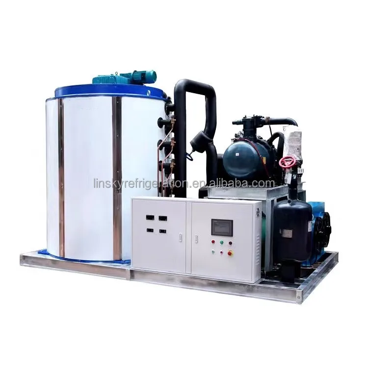 2 ton Automatic ice maker ice making machine flake maker