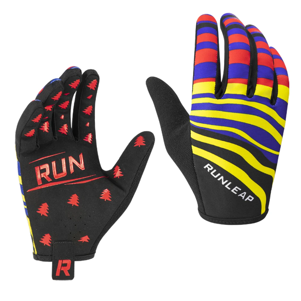 Pro Motorcycle Gloves Kids Youth Adult Sublimation Dirt Bike Motocross Microfiber BMX Racing Full Finger Outdoor Sports Glove