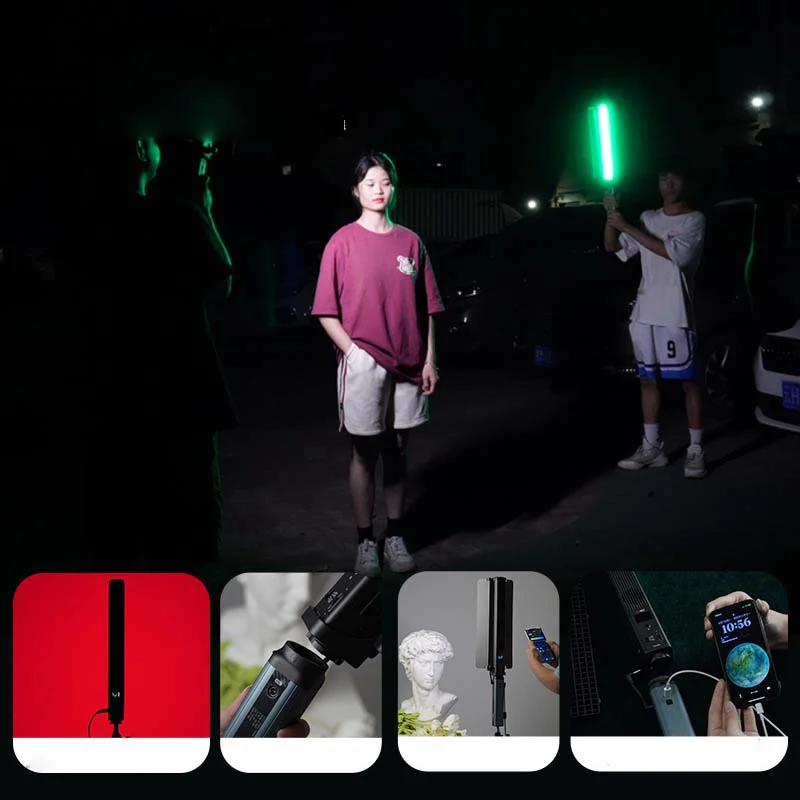 200w video light photography lighting RGB Full Color Handheld  for live stream