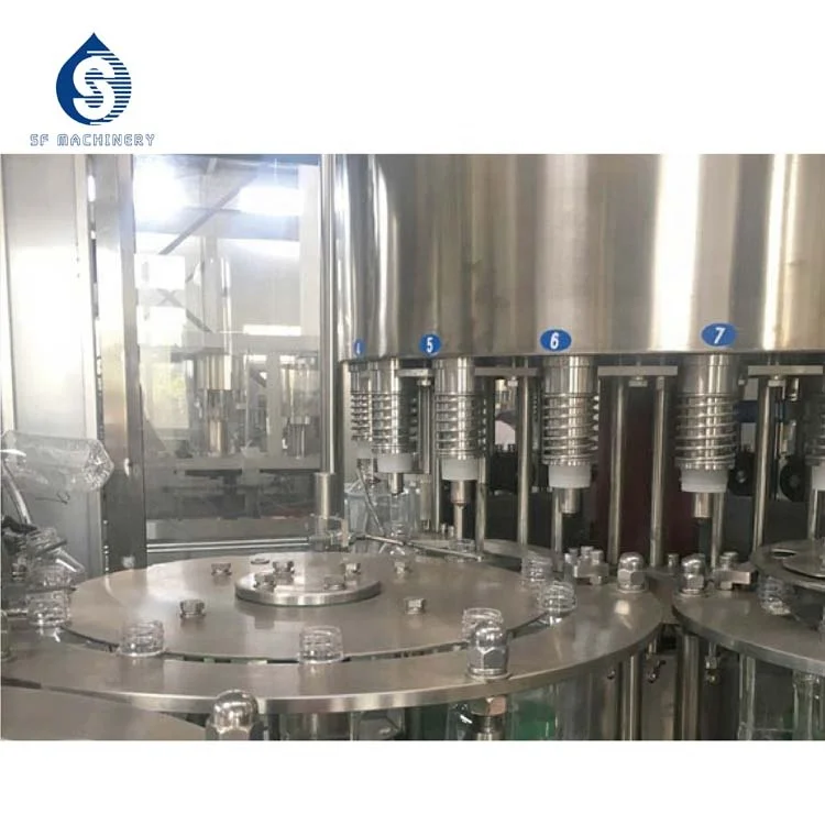 2021 Preferable High Quality Machine Small Scale Water Filling Plant For Production Line