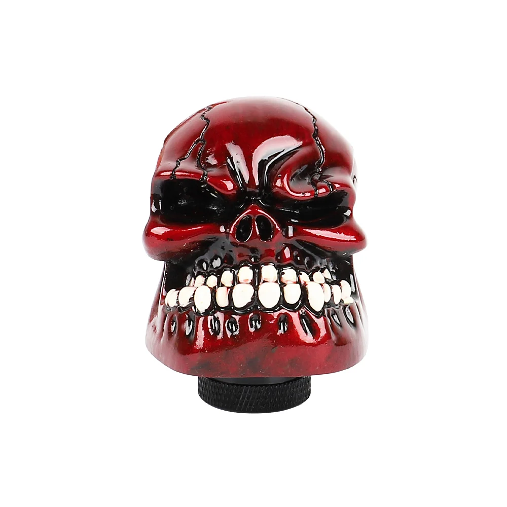 Universal Skull Gear Shift Knob Car Modification  Sport Lever Gear Stick For Manual Transmission Head Lever Auto Parts