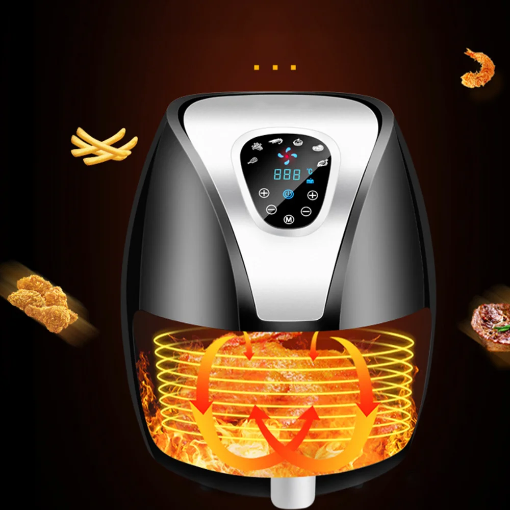  ETRICOOK 1300 Вт новый дизайн 5 л большая емкость цифровой сенсорный экран управление