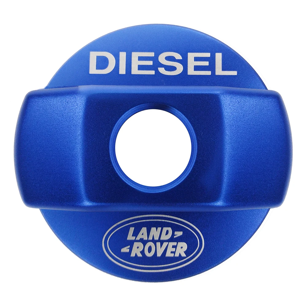 Red/Blue For Land Rover Defende Fuel Tank Cap Trim Sticker For Landrover Defender 90 2016 Car Styling
